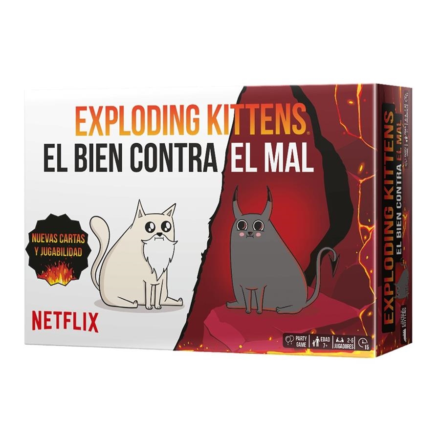 Exploding Kittens Netflix - El Bien Contra el Mal
