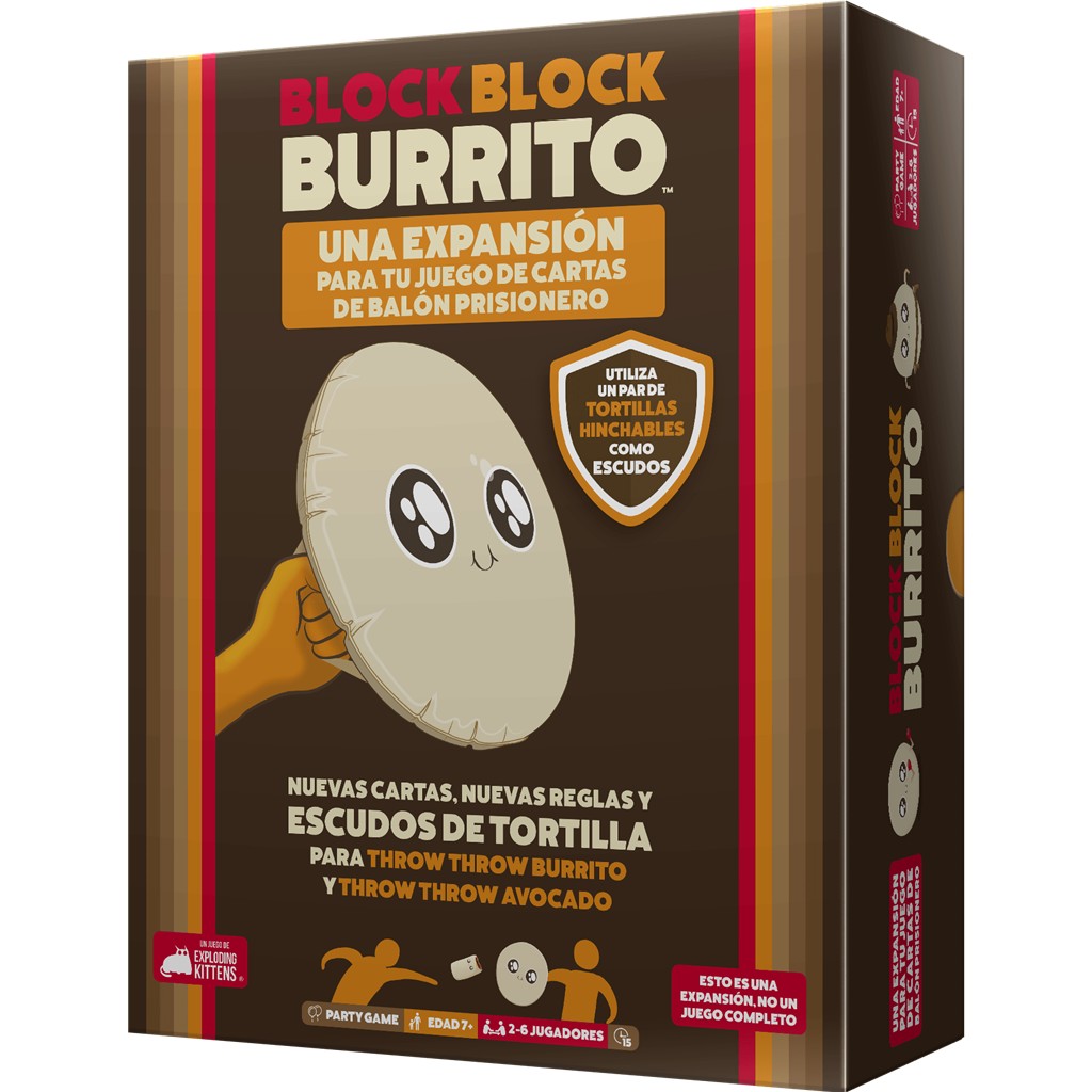 Throw Throw Burrito - Expansión: Block Block Burrito