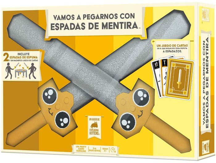 Vamos a Pegarnos con Espadas de Mentira