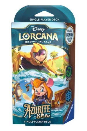 Lorcana - Azurite Sea - Starter Deck - Emerald Sapphire