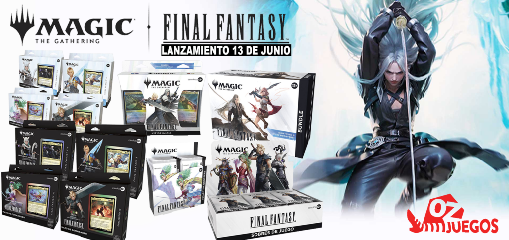 Final Fantasy MTG Slide