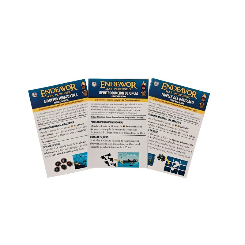 Endeavor - Pack 3 Miniexpansiones