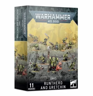 Warhammer 40,000 - Orks - Kaporal y Gretchinz