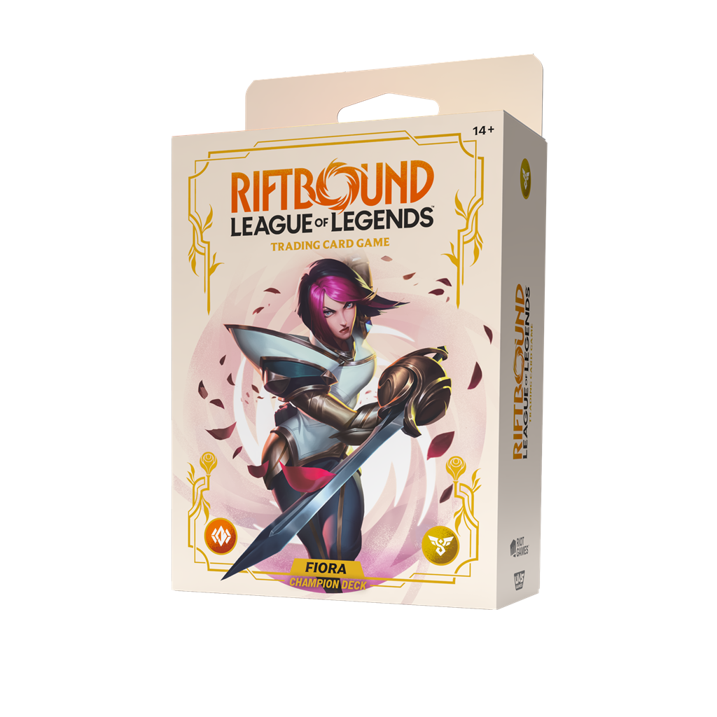Riftbound: League of Legends TCG - Spiritforged Champion Deck - Fiora (Inglés)