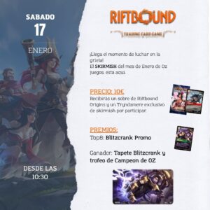 Riftbound Skirmish 17/01/2026