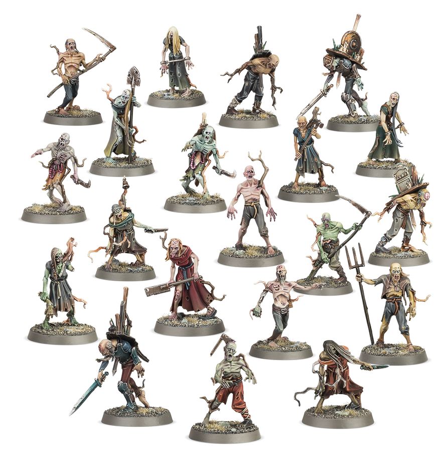 Warhammer Age of Sigmar - Soulblight Gravelords - Deadwalker Zombies