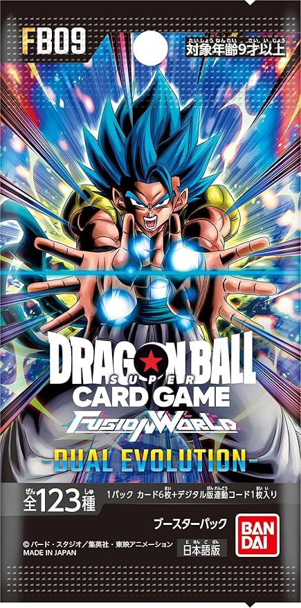 Dragon Ball Super Card Game - Fusion World - Dual Evolution FB09 Booster